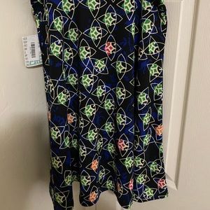 Lularoe Azure skirt 2XL NWT